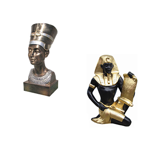 Ēģiptes figūras un statujas
